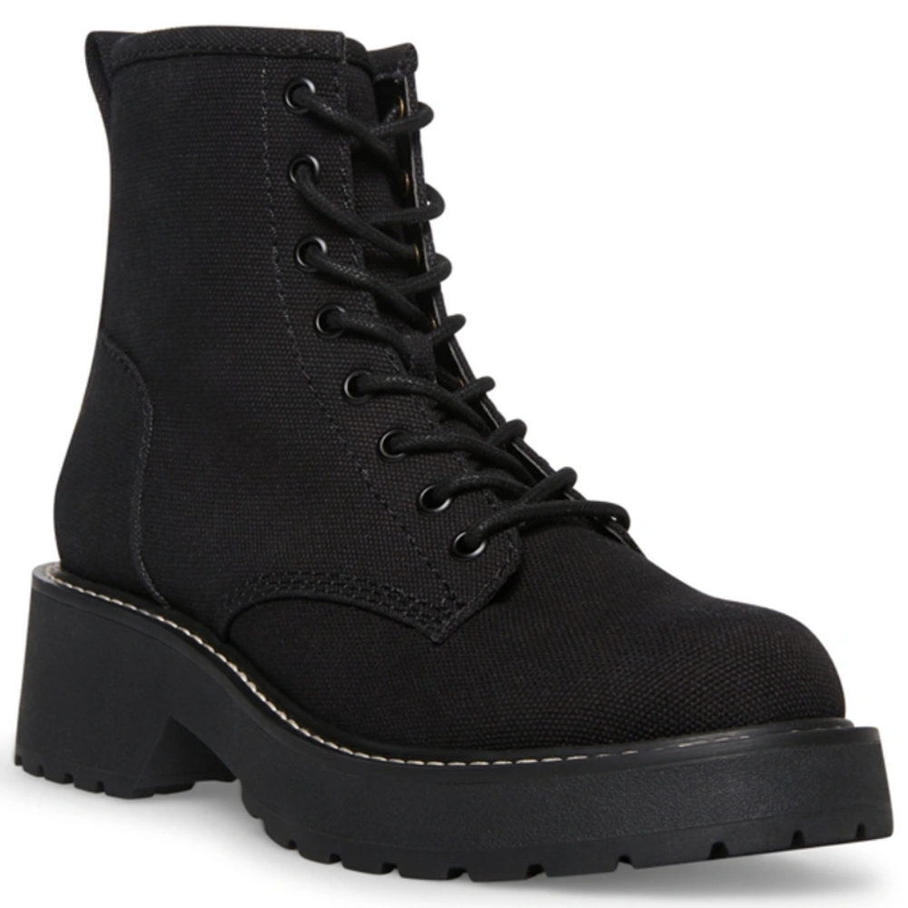 Women's Madden Girl Kurrt Combat Boots black